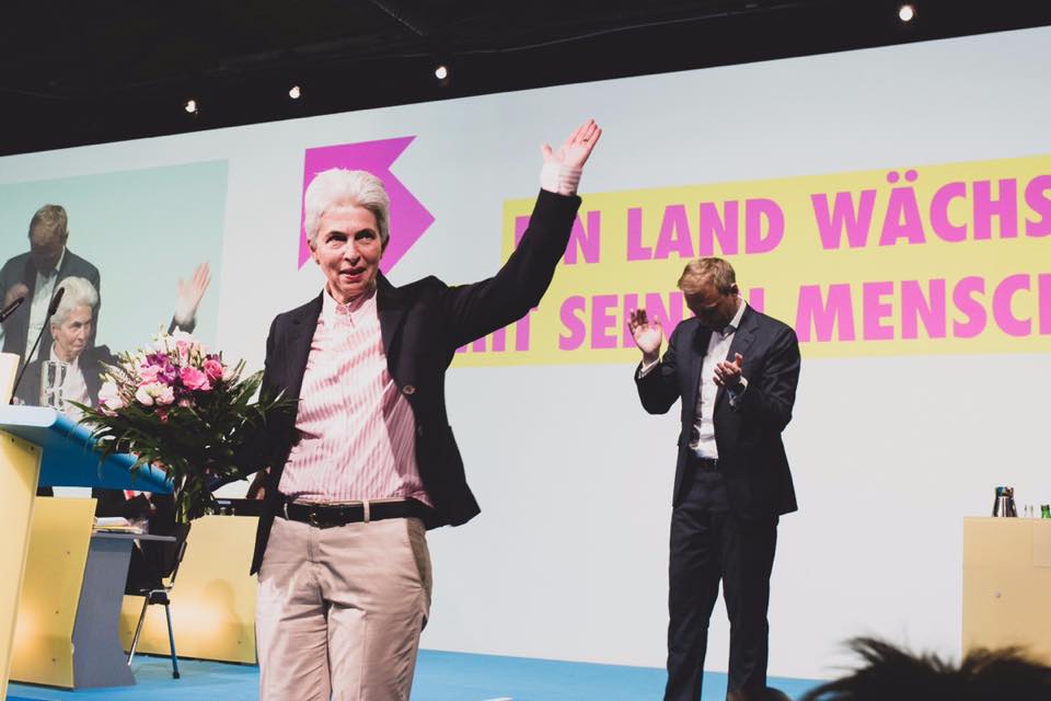 Verabschiedung auf dem Bundesparteitag