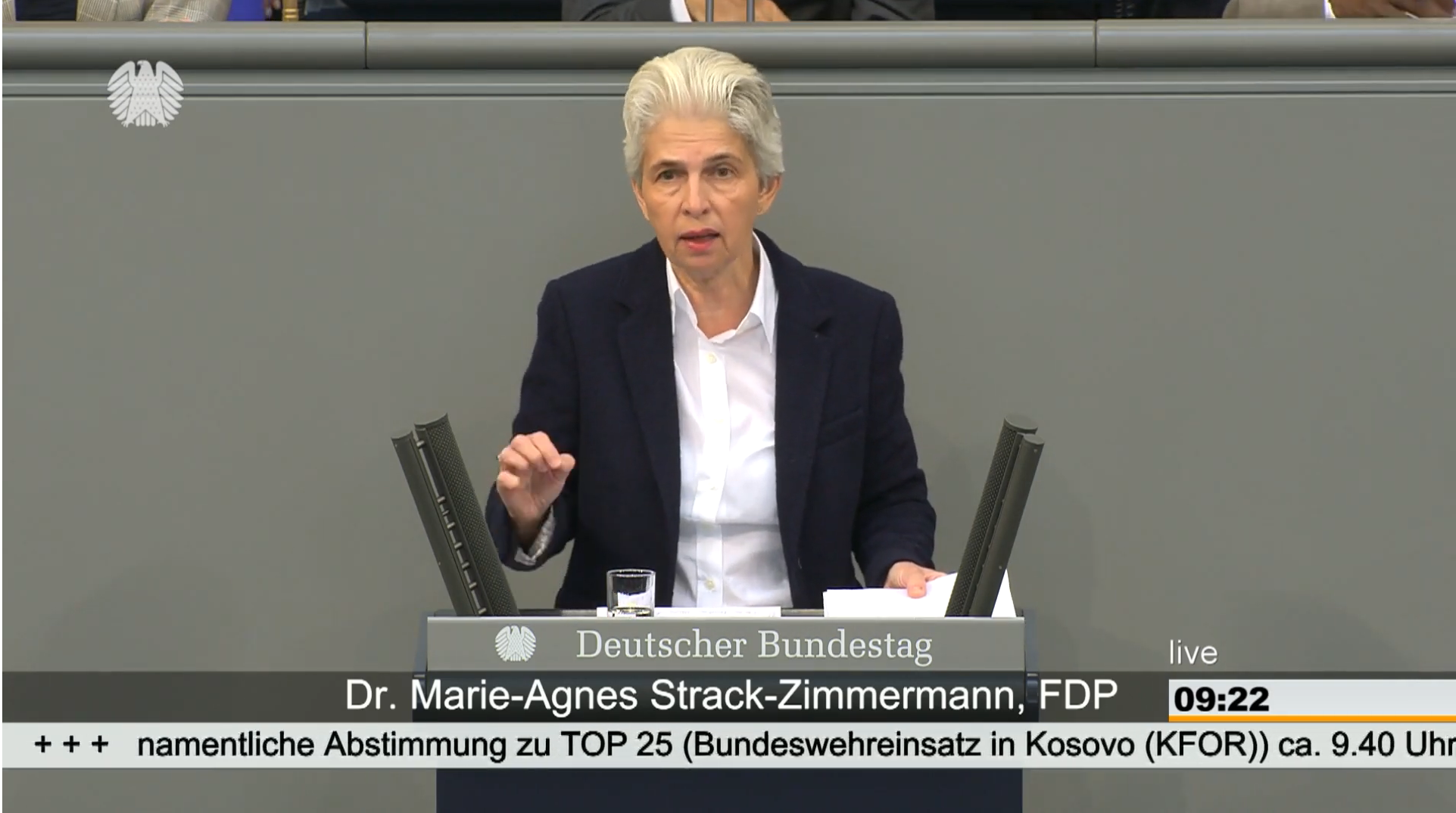 Rede zum Bundeswehreinsatz im Kosovo am 28.06.2019
