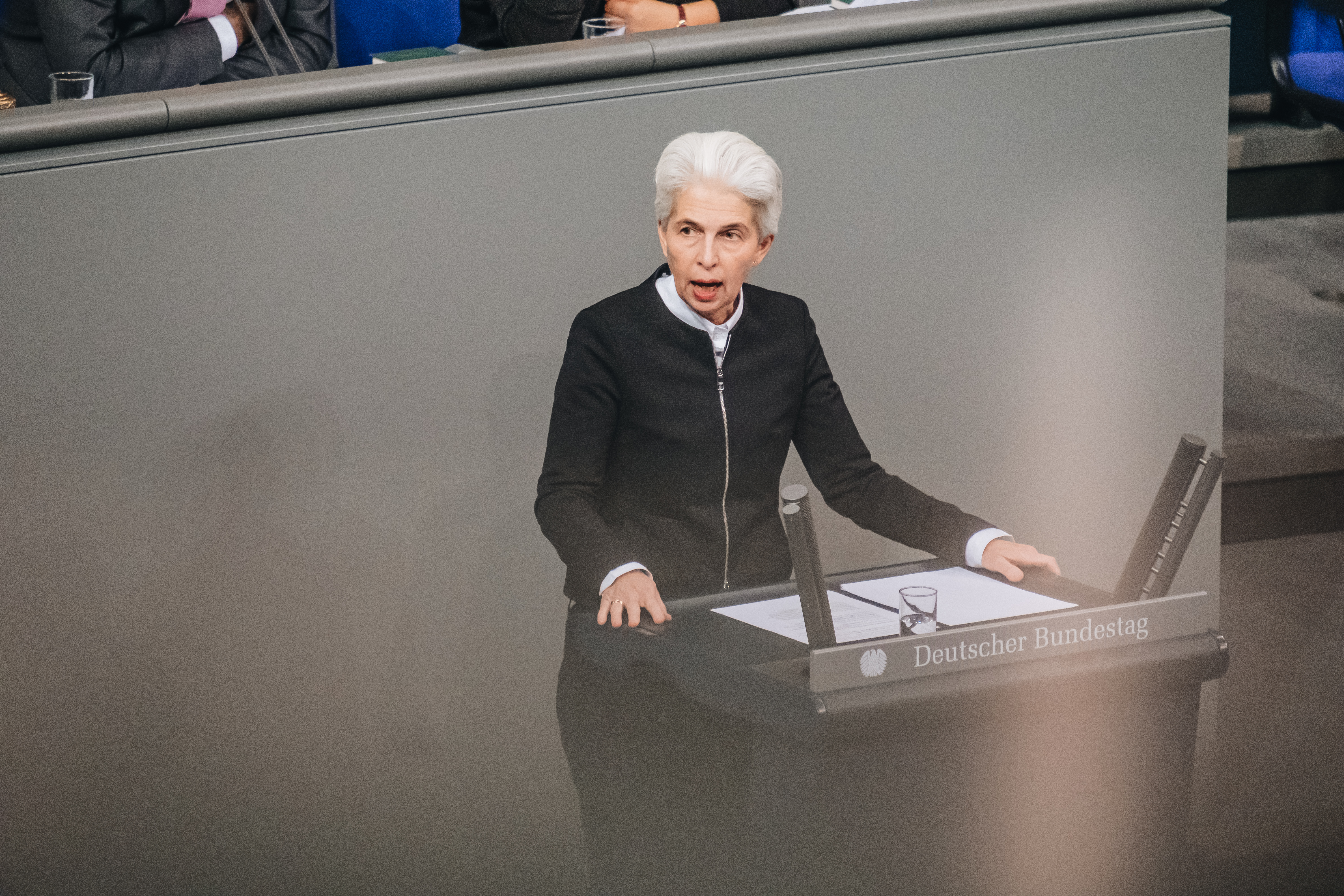 MASZ im Deutschen Bundestag bei einer Rede