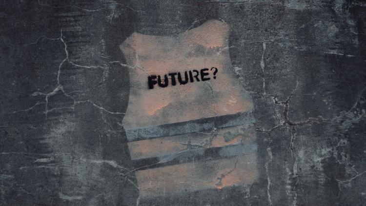 Symbolbild: Graffiti "Future"