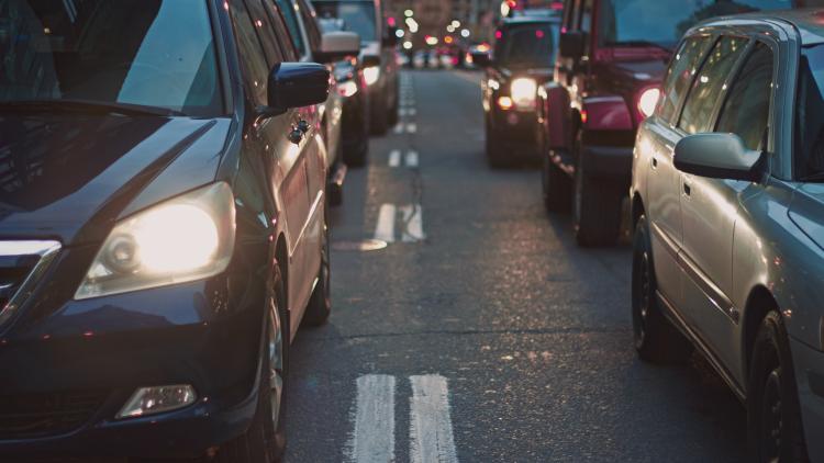 Autos auf Straße