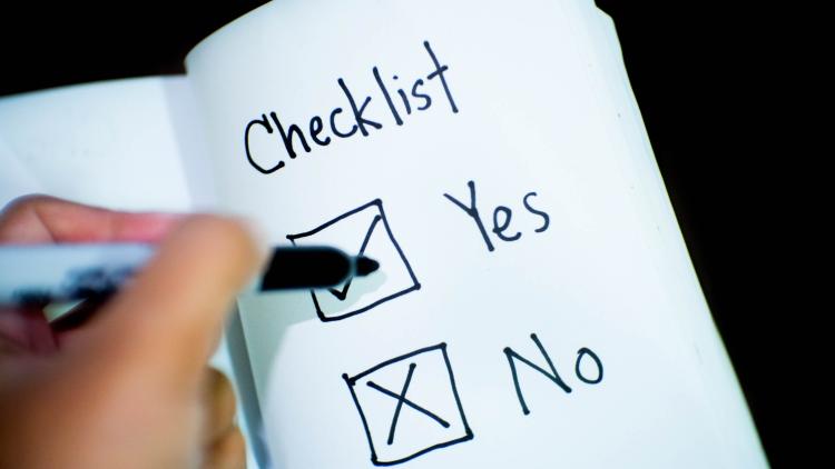 Checkliste
