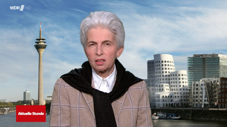 Marie-Agnes Strack-Zimmermann in der Aktuellen Stunde