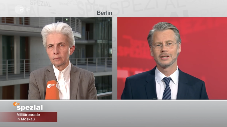 Marie-Agnes Strack-Zimmermann im ZDF