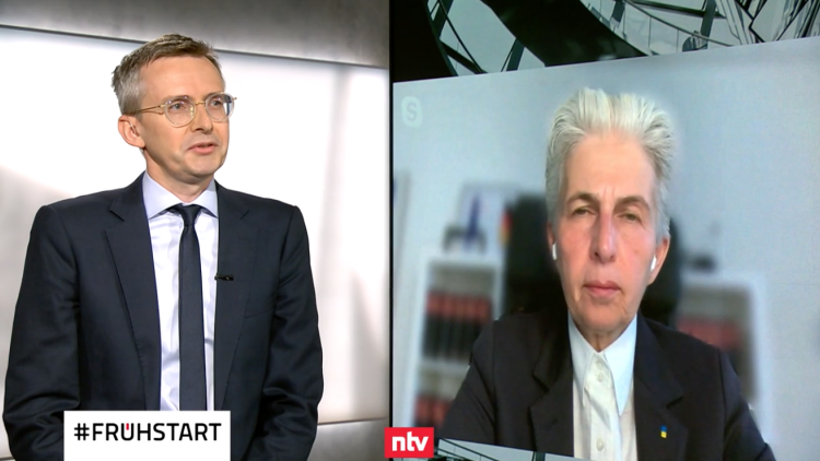 Marie-Agnes Strack-Zimmermann bei n-tv Frühstart