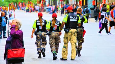 Soldaten als Polizisten