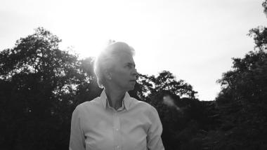 Marie-Agnes Strack-Zimmermann im MoMa-Studio