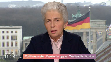 Marie-Agnes Strack-Zimmermann beim ZDF Morgenmagazin