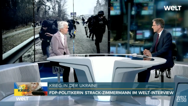 Marie-Agnes Strack-Zimmermann bei WELT TV