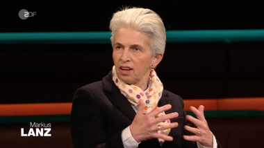 Marie-Agnes Strack-Zimmermann bei Markus Lanz
