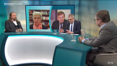 Marie-Agnes Strack-Zimmermann MdB in der phoenix runde