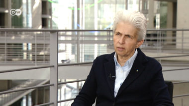 Marie-Agnes Strack-Zimmermann bei der Deutschen Welle