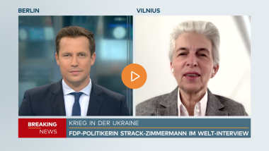 Marie-Agnes Strack-Zimmermann bei Welt TV